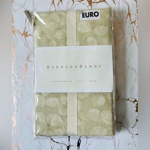 BARBARA BARRY ‘SILVER DOLLAR’ ERUO SHAM IN EUCALYPTUS | NEW IN ORIGINAL PACKAGE